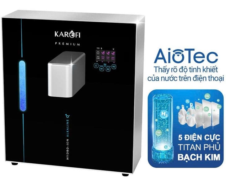 Máy chuyển đổi Hydro-ion kiềm Karofi KAE-S18