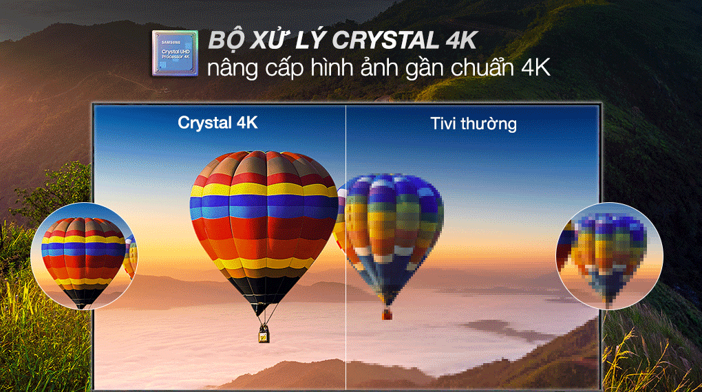 Smart Tivi Led Samsung 4K Crystal UHD 65 inch UA65BU8000