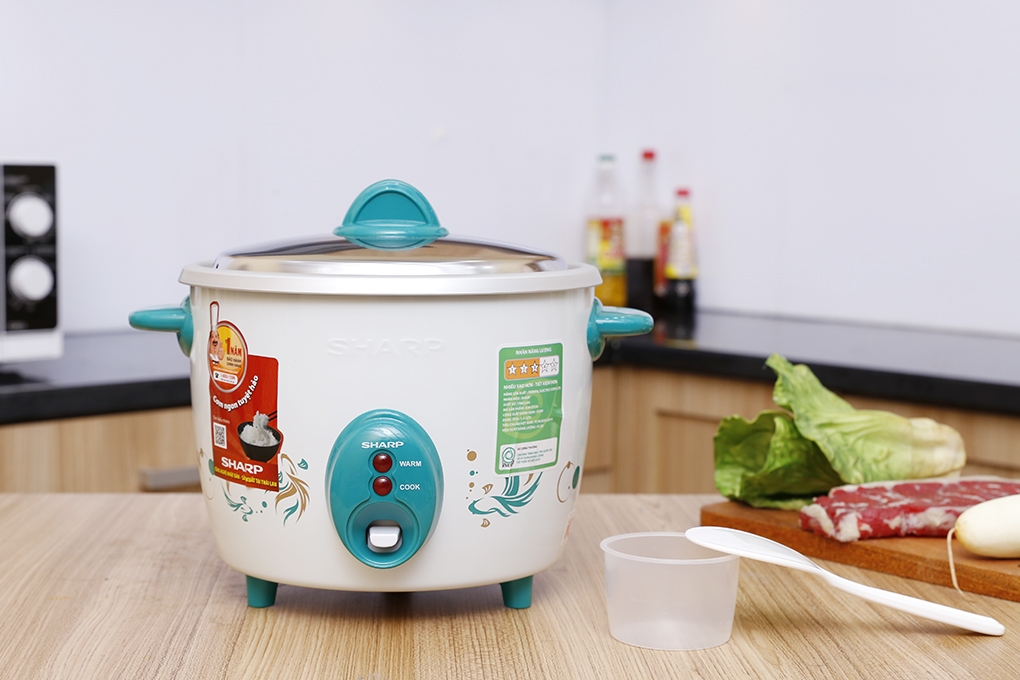 Nồi cơm nắp rời Sharp 1.5 lít KSH-D15V (Màu ngẫu nhiên)