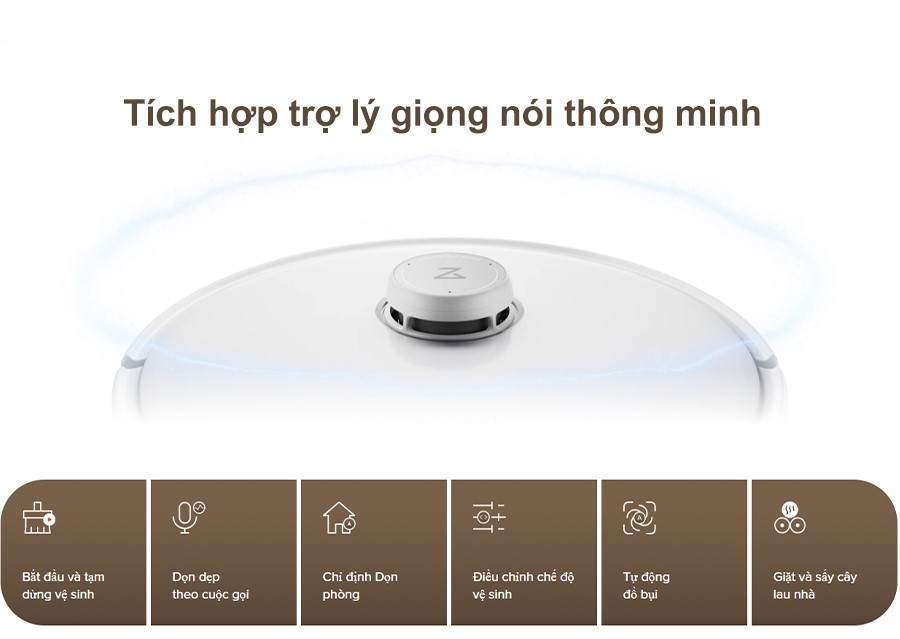 Robot hút bụi lau nhà Roborock Q revo Curv