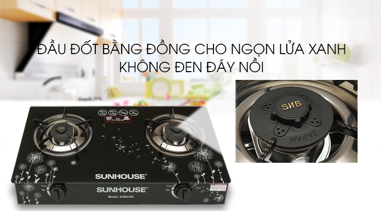 Bếp gas Sunhouse SHB3365