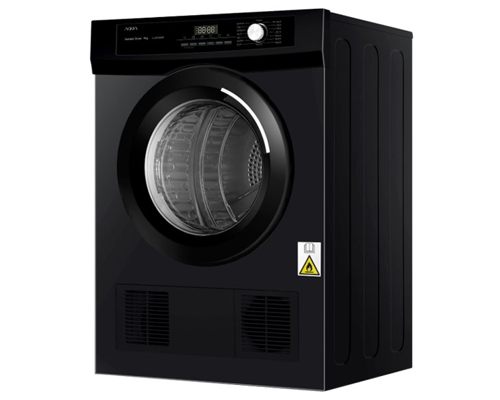 Máy sấy quần áo Aqua 9 kg AQH-V901K(PS) (Sấy thông hơi)
