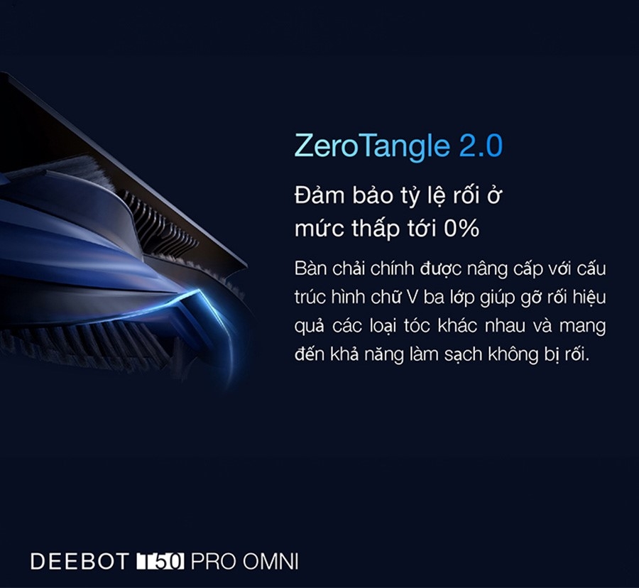 Robot hút bụi lau nhà Ecovacs T50 Pro Omni – Trắng/Đen 2025