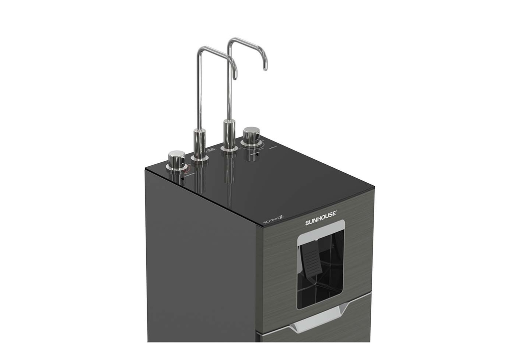 Máy lọc nước RO nóng nguội lạnh Hydrogen Sunhouse UltraX 11 lõi SHA76658SH