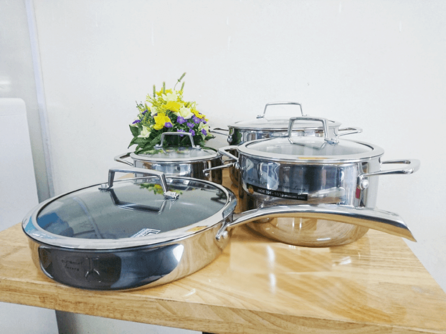 Bộ nồi inox Eurosun MC1801 Luxury