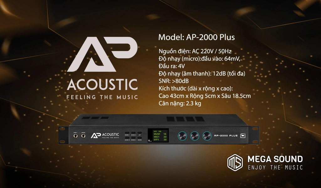Combo hệ thống âm thanh MegaSound MS-VIP02