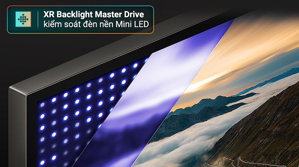 Google Tivi Mini LED Sony 4K 65 inch K-65XR70 Mới 2024