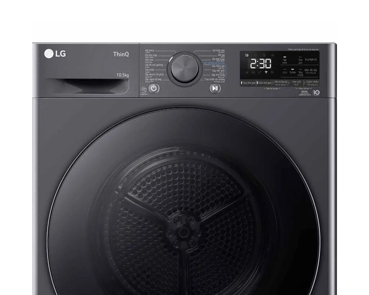 Máy sấy bơm nhiệt LG Inverter 10.5 kg DVHP50M