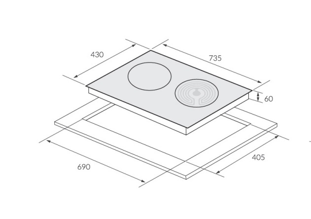 Bếp điện từ + hồng ngoại Eurosun EU-TE226Max
