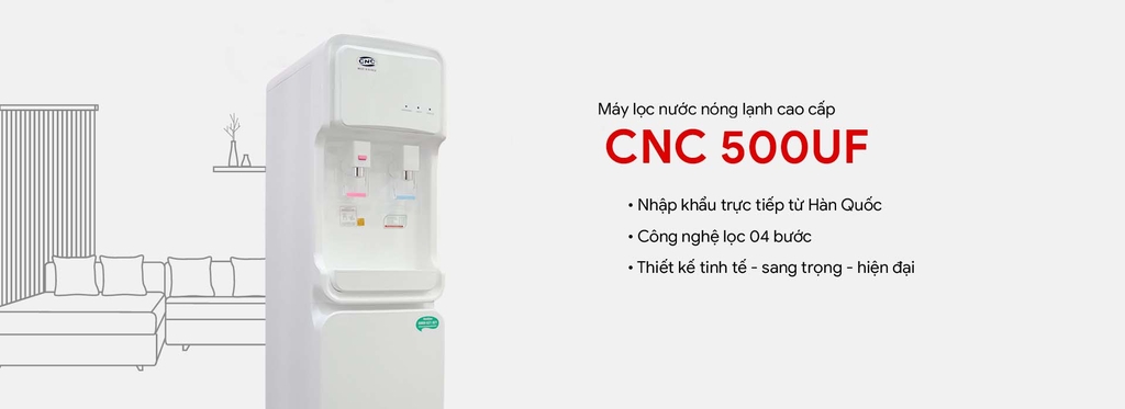 Máy lọc nước nóng lạnh CNC500UF