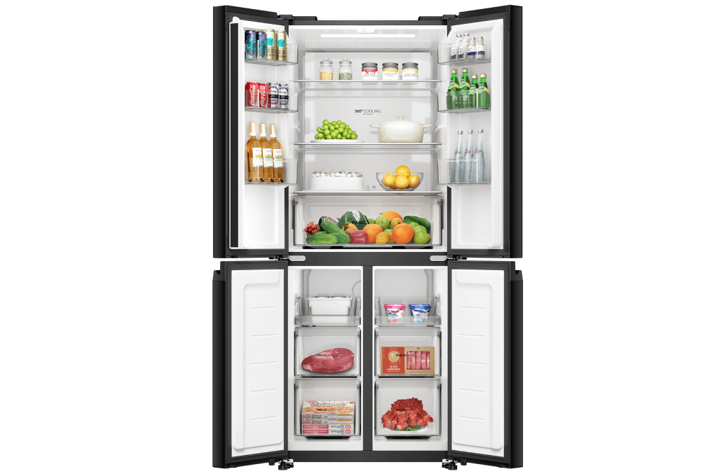 Tủ lạnh Aqua Inverter 410 lít AQR-M466XA(GB) (Mới 2024)