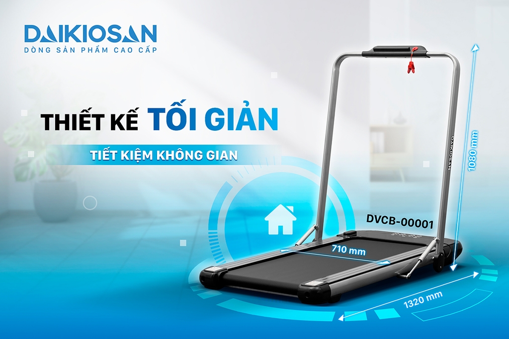 Máy chạy bộ Daikiosan DVCB-00001