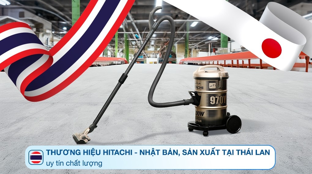 Máy hút bụi công nghiệp Hitachi CV-970Y 24CV