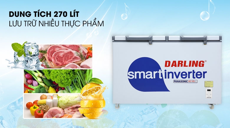 Tủ Đông 1 Ngăn Smart Inverter DMF-3799ASI