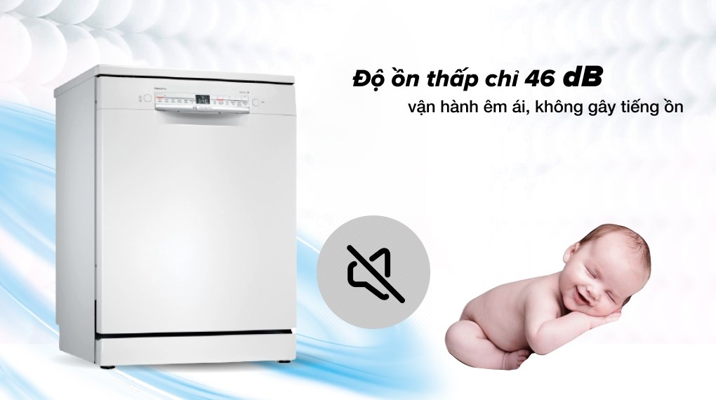 Máy rửa chén độc lập Bosch SMS2IVW01P