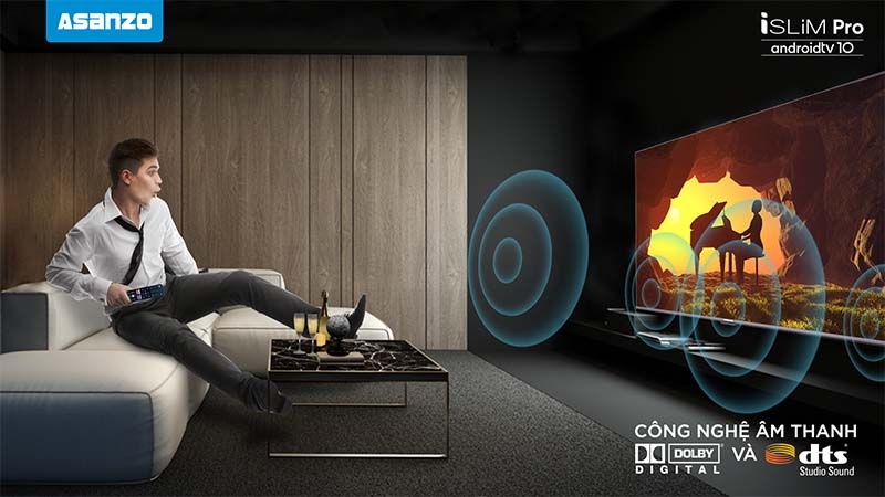 Smart Tivi Asanzo 4K 55 Inch 55U81 (giọng nói)