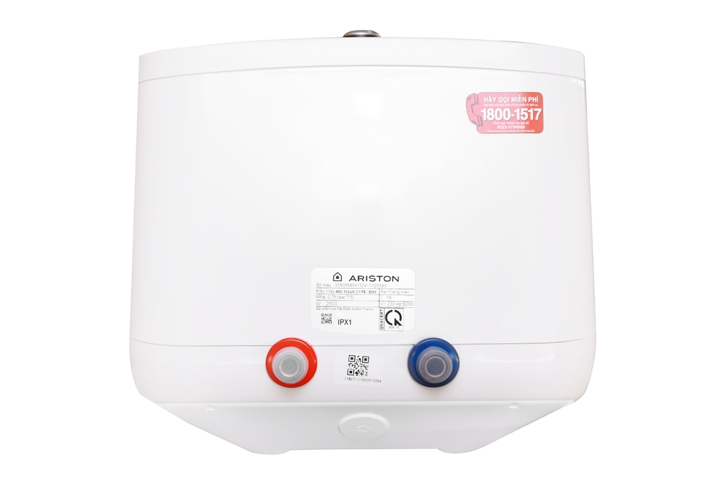 Máy nước nóng gián tiếp Ariston 15 lít 2500W AN2 15 LUX 2.5 FE