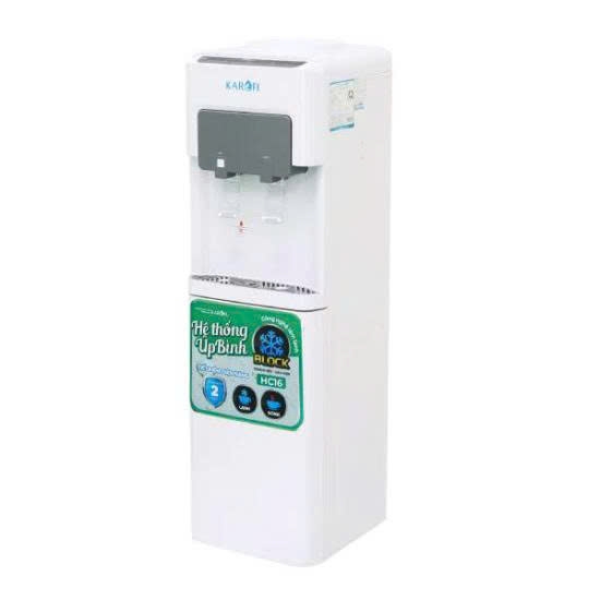 Máy nước nóng lạnhK Karofi úp bình HC16