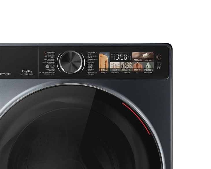 Máy giặt sấy Toshiba 13/8kg TWD-T25BZP140MWV(MG)