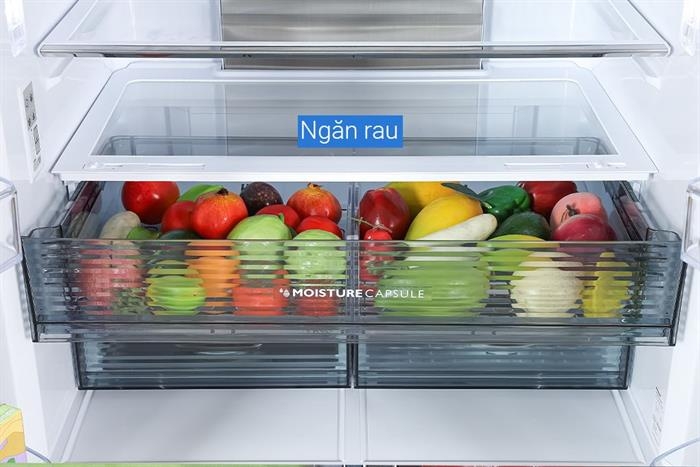 Tủ lạnh Sharp Inverter 525 lít SJ-FX610V-MK