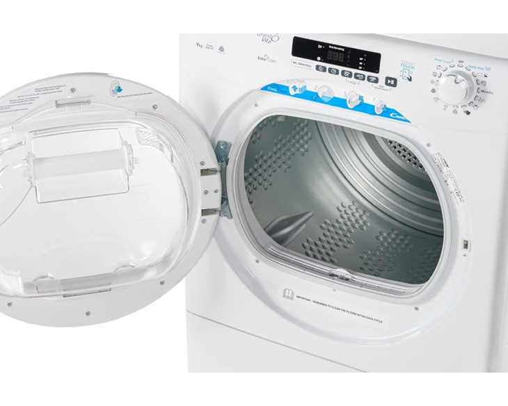 Máy sấy quần áo Candy 9Kg GVS C9DE-S (Sấy ngưng tụ)