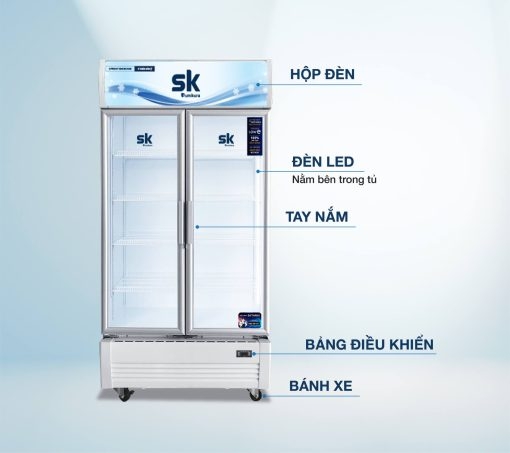 Tủ mát (SK) Sumikura 745L 2 cánh - SKSC-802WG2/D