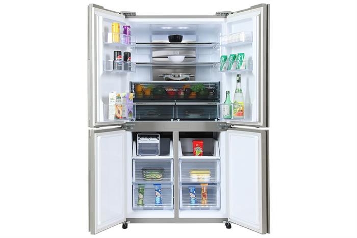 Tủ lạnh Sharp Inverter 525 lít SJ-FX610V-SL