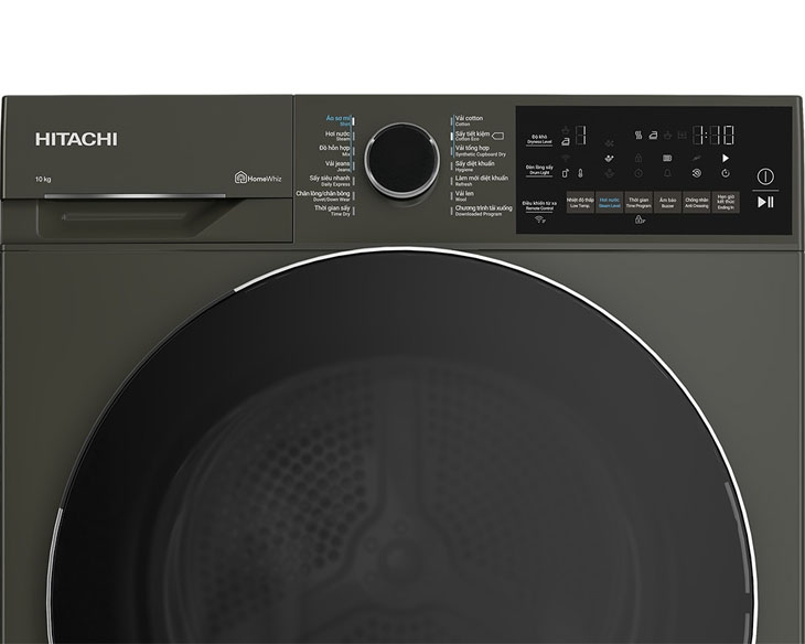 Máy sấy bơm nhiệt Hitachi Inverter 10 kg TD-100XFVEM