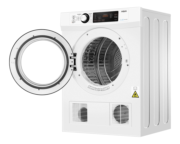 Máy sấy quần áo thông hơi Aqua 7 kg AQH-V700FW