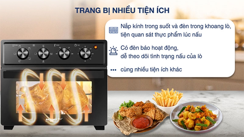 Nồi chiên không dầu đa năng VH-209S2D