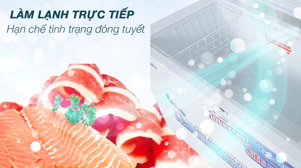 Tủ đông Alaska inverter BD 400CI (295 lít)