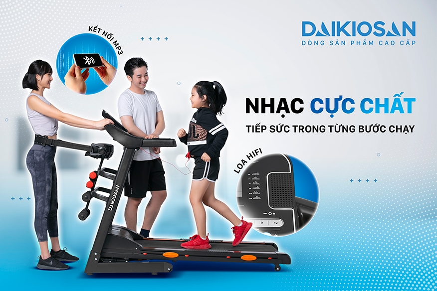 Máy chạy bộ Daikiosan DVCB-00005