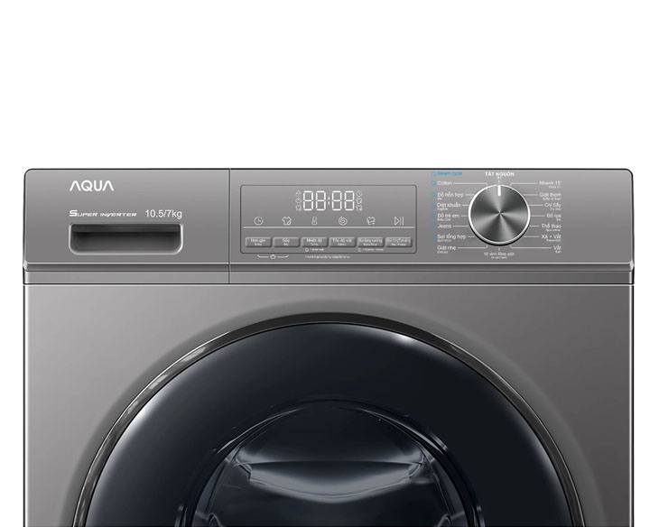 Máy giặt sấy Aqua Inverter 10/7 kg AQD-AH1051J(PS)