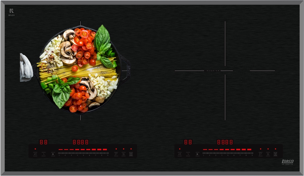 Bếp điện từ đôi Lorca TA-1008 VN