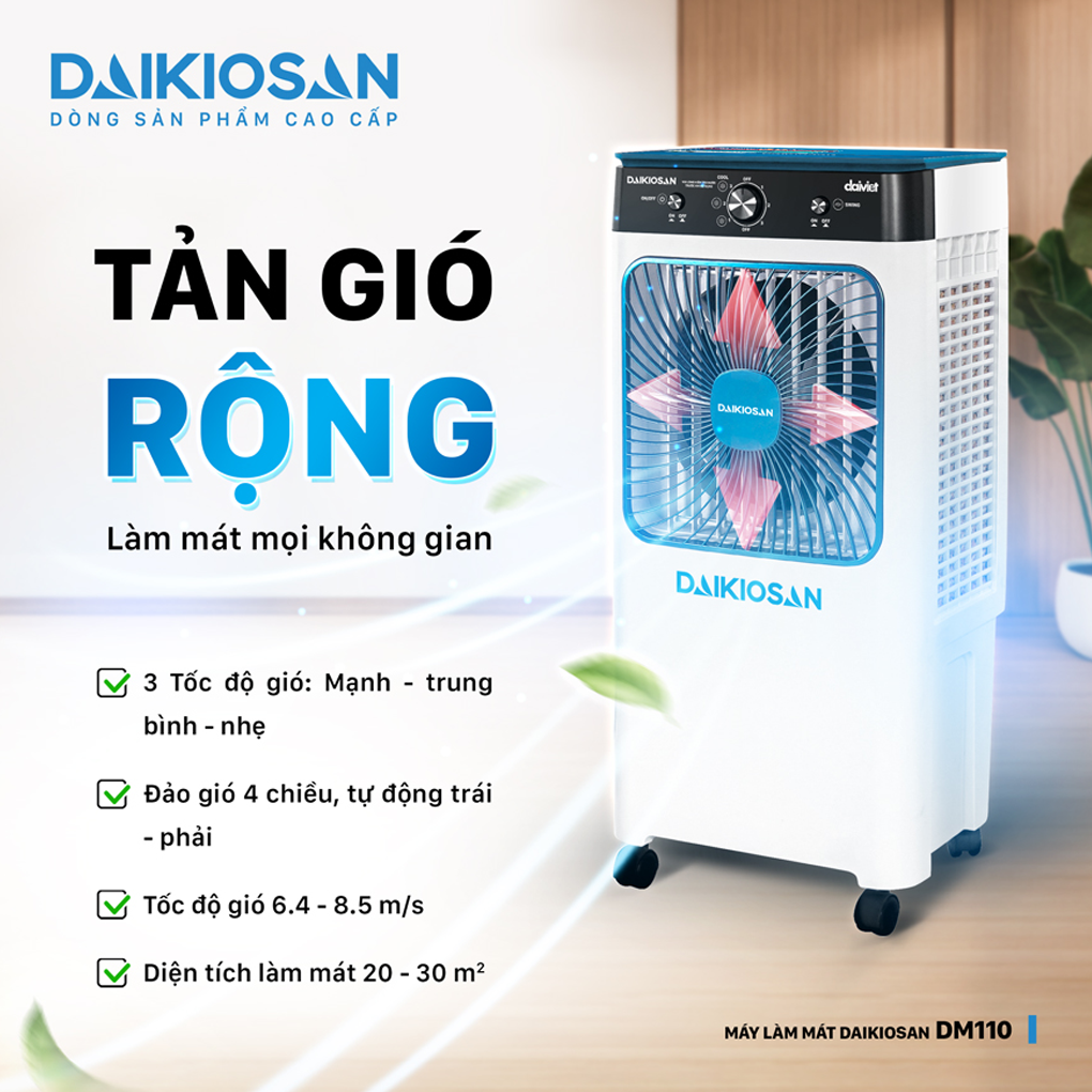 Quạt hơi nước Daikiosan DM110