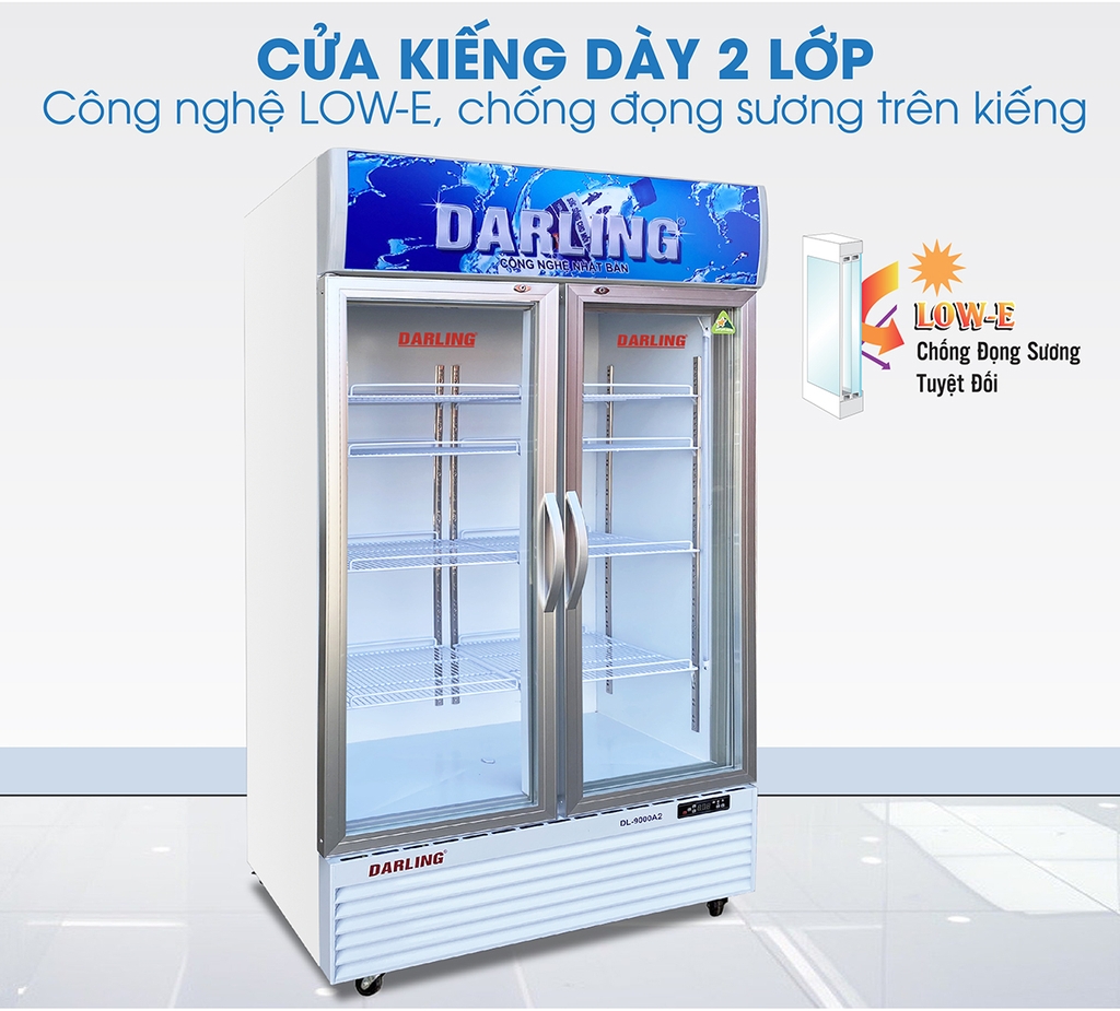 Tủ Mát Darling 1100 Lít DL-12000A2