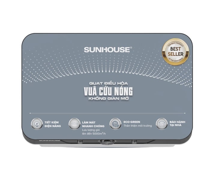 Quạt hơi nước Sunhouse SHD7789 MỚI 2025