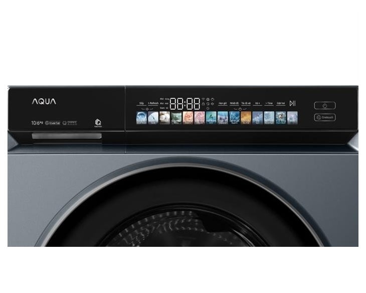 Máy giặt sấy Aqua 12/7 kg AWD12-BD4377U1L(GN)