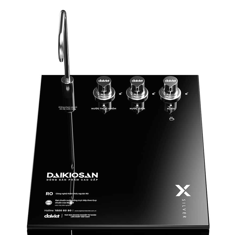 Máy lọc nước RO X-SILVER nóng nguội Daikiosan DN203