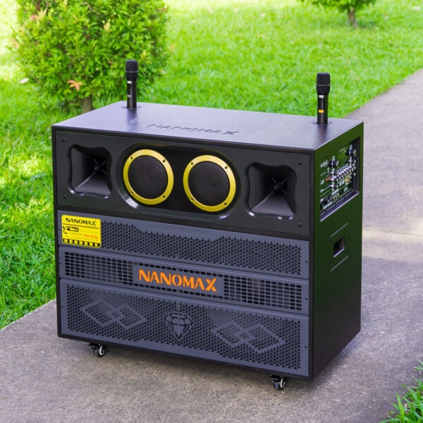 Loa Kéo Bình & Điện Nanomax Pro-215e Bass Đôi 40cm 2500w