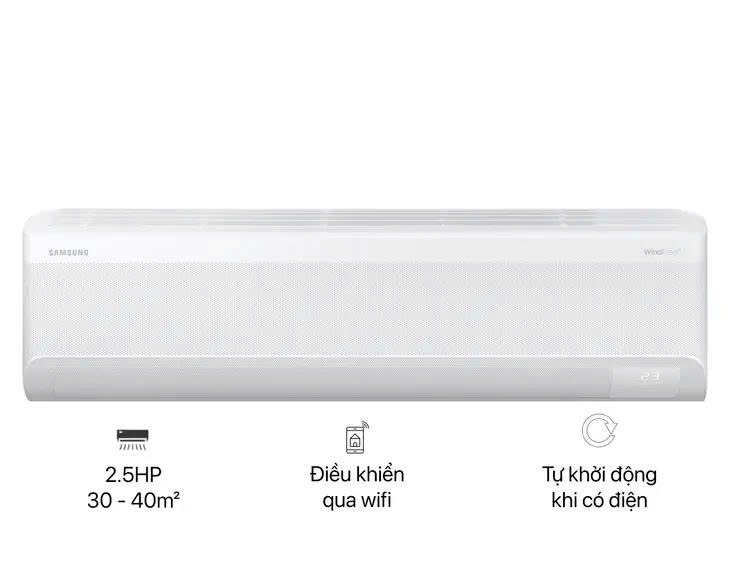 Máy Lạnh Samsung Wind-Free Inverter 2.5 Hp AR60H24D1MWNSV