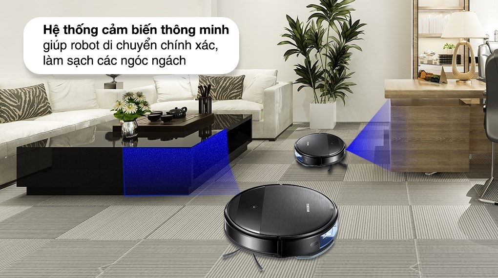 Robot hút bụi lau nhà Samsung VR05R5050WK/SV