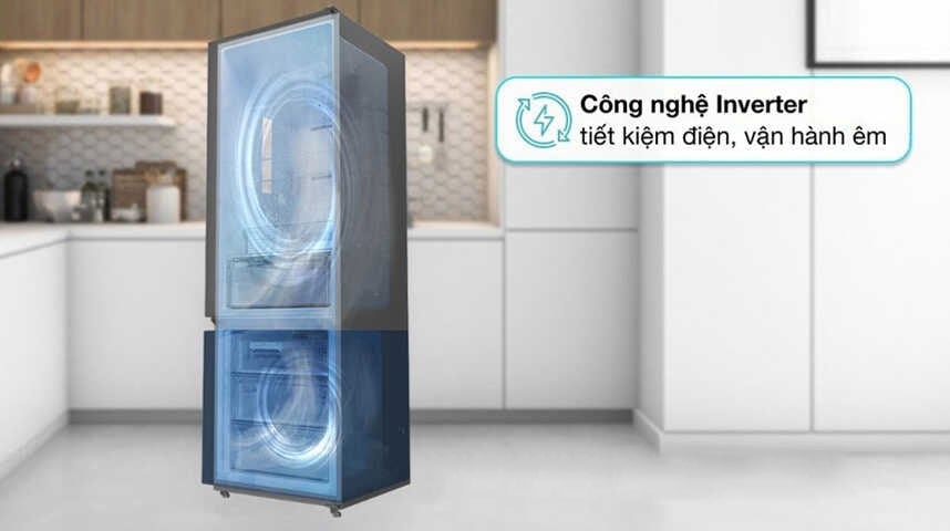 Tủ lạnh Sharp Inverter 323 lít SJ-BF330V-DG Mới 2025
