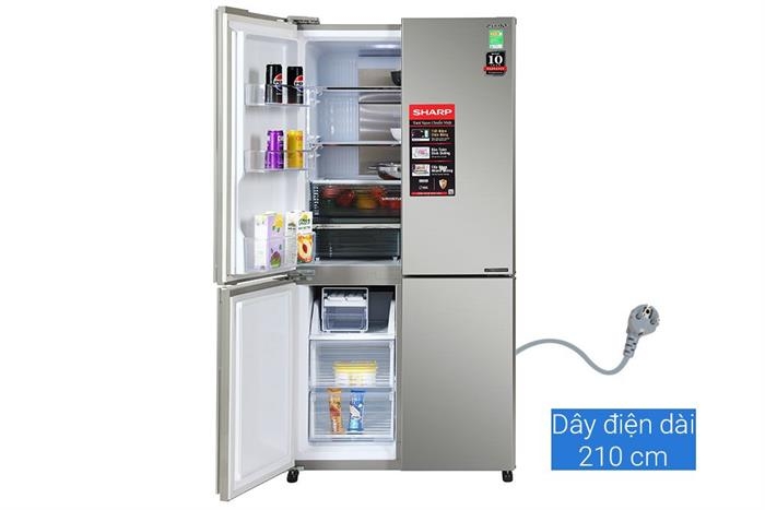 Tủ lạnh Sharp Inverter 572 lít SJ-FX650V-SL
