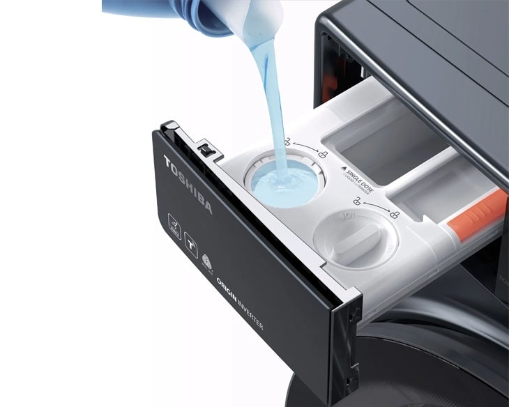 Máy giặt sấy Toshiba 13/8kg TWD-T25BZP140MWV(MG)