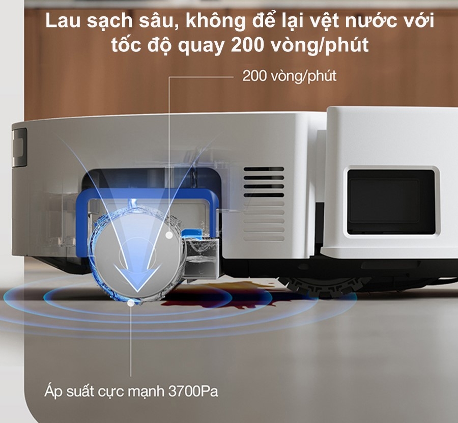 Robot hút bụi lau nhà Ecovacs T80 Omni