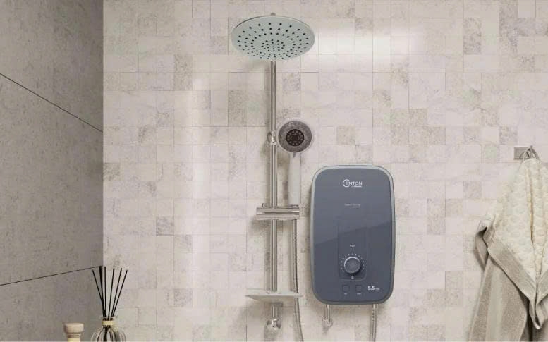 Máy nước nóng trực tiếp Centon by Atlantic Presto Turbo EIWH P M-N3 5.5kW (Có bơm)