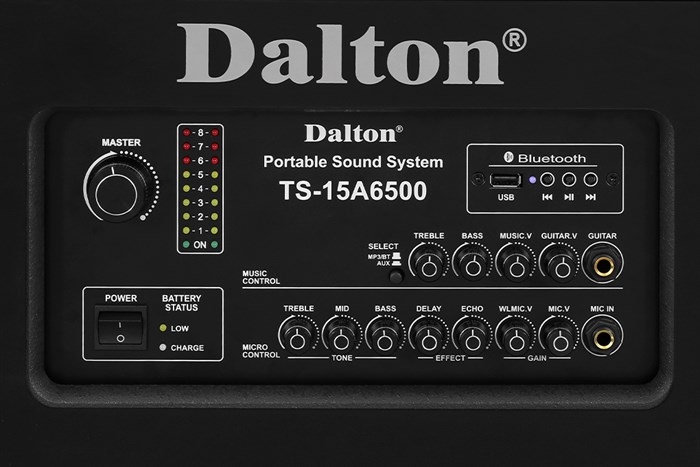 Loa kéo điện karaoke Dalton TS-15A6500