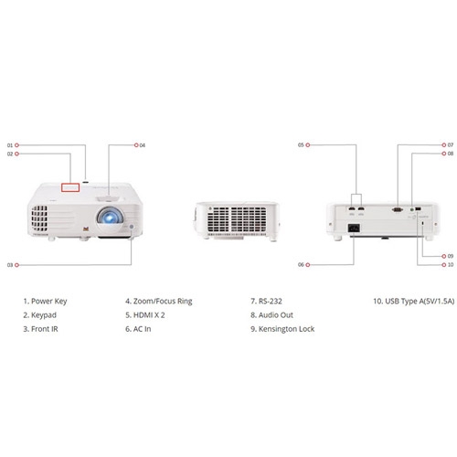 Máy Chiếu 4K Viewsonic PX701-4K