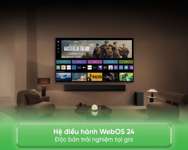 Smart Tivi QNED LG 4K 43 Inch 43QNED80TSA